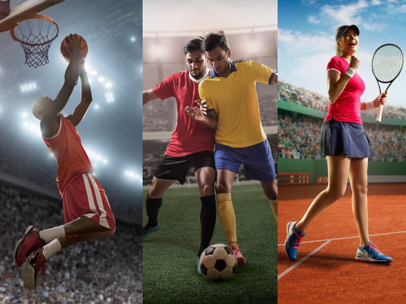 Sports betting action image representing live match moments on 1777bet